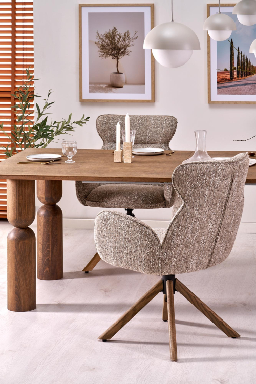 MELTON stół rozkładany 200-300x101x76 cm jasny orzech