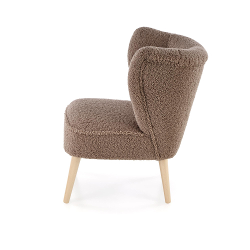 MOCCA fotel wypoczynkowy, c.brązowy (SVEN #47)