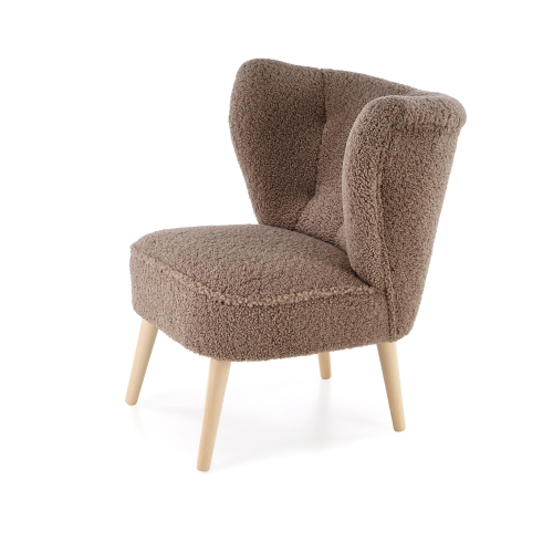 MOCCA fotel wypoczynkowy, c.brązowy (SVEN #47)