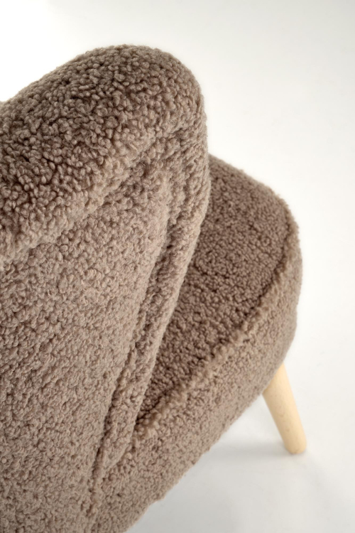 MOCCA fotel wypoczynkowy, c.brązowy (SVEN #47)