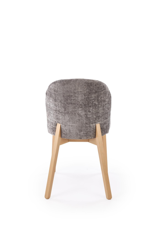 BASSO krzesło dąb naturalny / tap: CREMONA 96 (popiel)