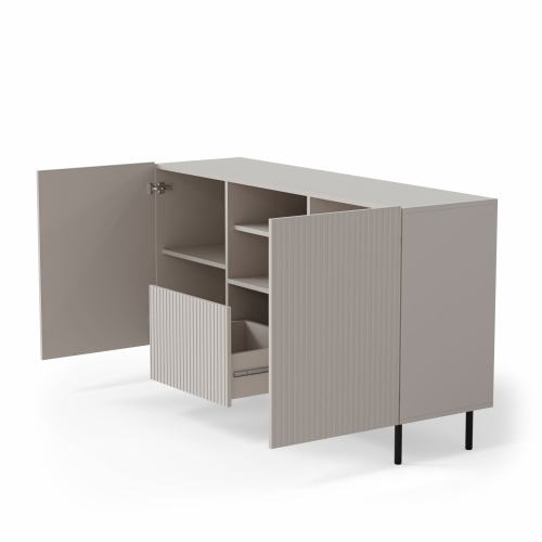 PAXOS KM-1 komoda, kolor: kaszmir - czarny