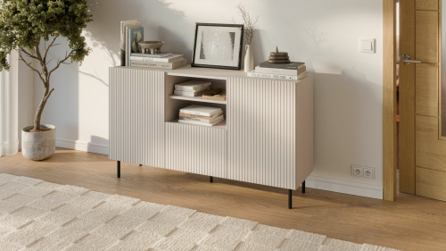 PAXOS KM-1 komoda, kolor: kaszmir - czarny