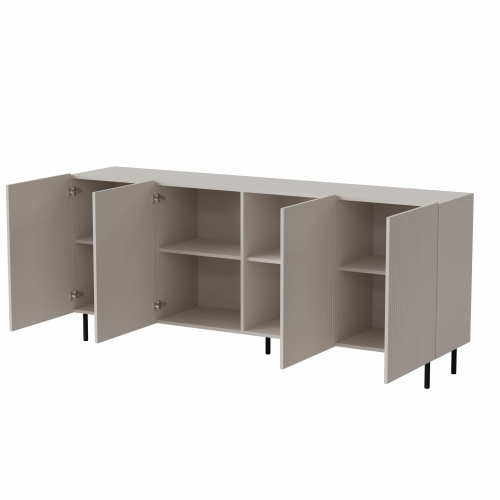 PAXOS KM-2 komoda, kolor: kaszmir - czarny