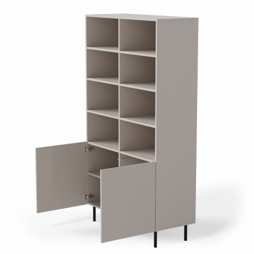 PAXOS REG-1 regał, kolor: kaszmir - czarny