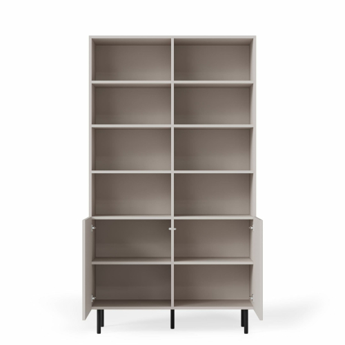 PAXOS REG-1 regał, kolor: kaszmir - czarny