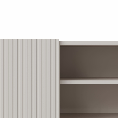 PAXOS RTV-1 TV szafka RTV 150 cm, kolor: kaszmir - czarny