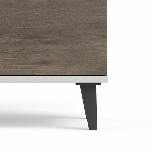 RANDOM 2 KM-1 komoda kaszmir / orzech / czarny