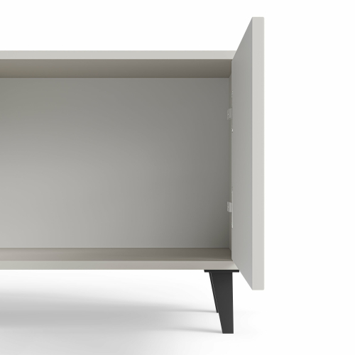 RANDOM 2 RTV-2 szafka RTV 180 cm kaszmir / orzech / czarny