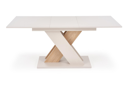 XARELTO stół rozkładany 130-175/85/76 cm, kaszmir - dąb cremona