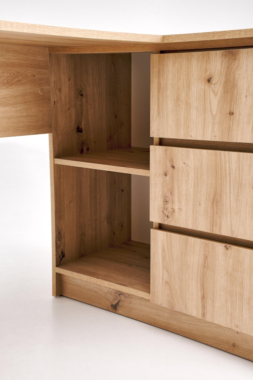 BEGA biurko, dąb artisan