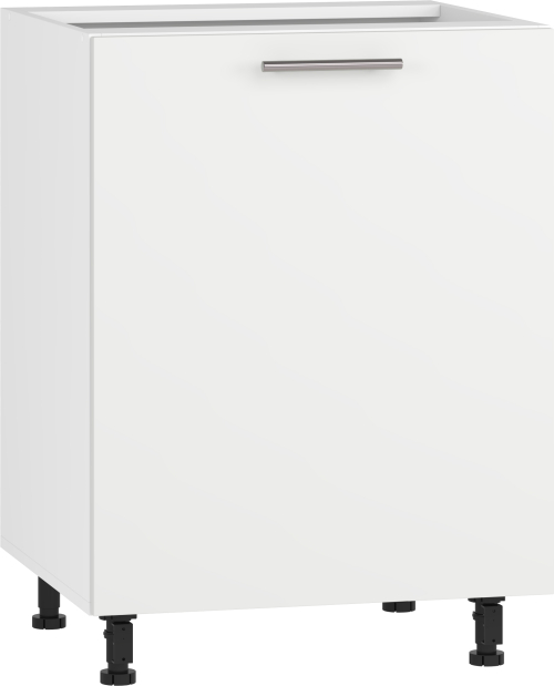 VENTO D-60/82 szafka dolna front: biały mat