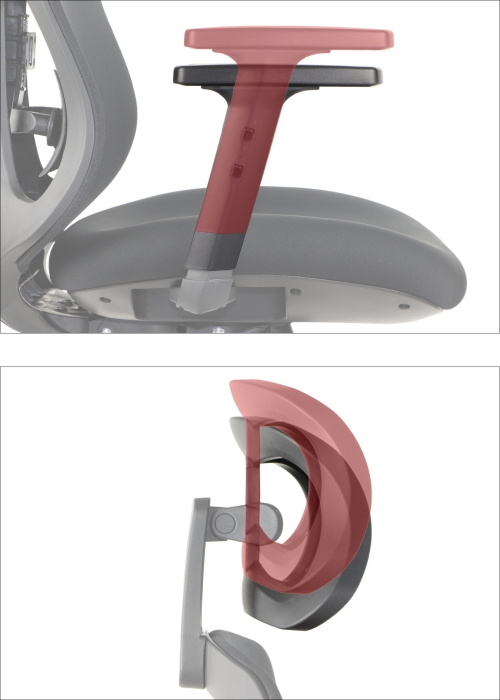 ARDEN Fotel biurowy obrotowy czarny