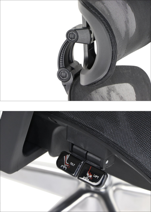 ErgoNew A1 Fotel biurowy obrotowy siedzisko siatkowe