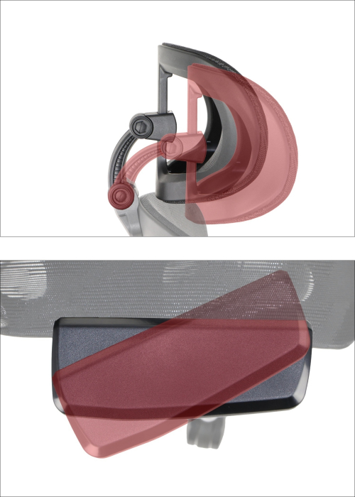 ErgoNew A1 Fotel biurowy obrotowy siedzisko siatkowe