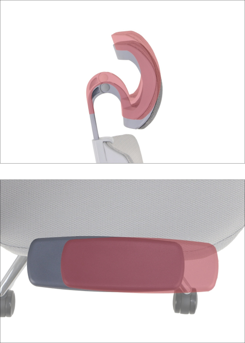 CUTLER GF Fotel biurowy obrotowy szary