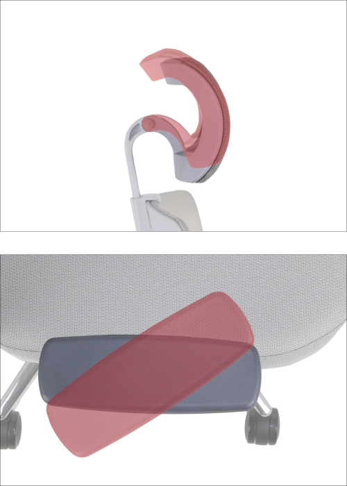 CUTLER GF Fotel biurowy obrotowy szary