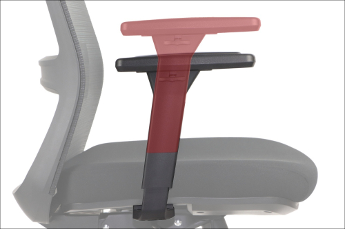 WISTER Fotel biurowy obrotowy czarny