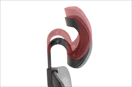 WISTER Fotel biurowy obrotowy szary