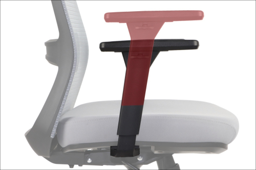 WISTER Fotel biurowy obrotowy szary