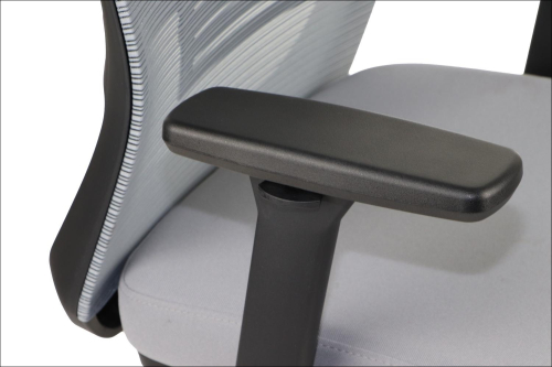 WISTER Fotel biurowy obrotowy szary
