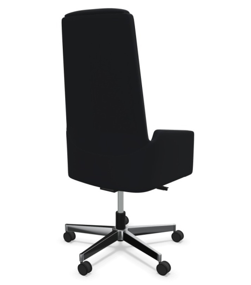 Fotel sędziowski wysoki IN Access AC103 obrotowy czarny