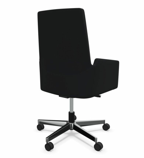 Fotel sędziowski niski IN Access AC102 obrotowy czarny