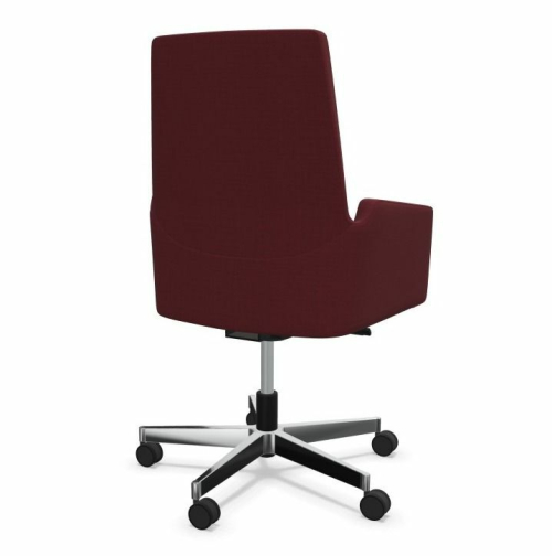 Fotel sędziowski niski IN Access AC102 obrotowy bordo