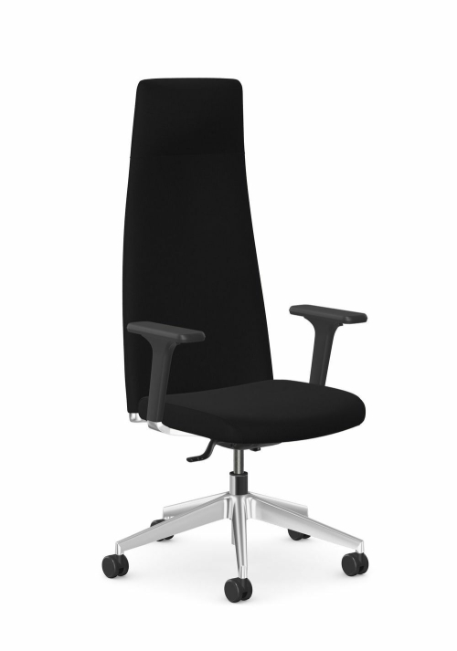 Fotel sędziowski wysoki COMET czarny