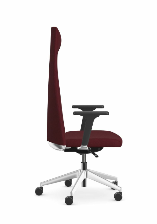 Fotel sędziowski wysoki COMET bordo