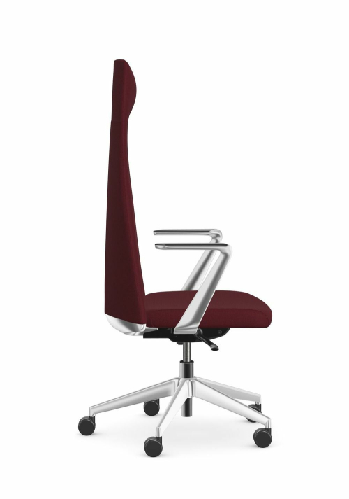 Fotel sędziowski wysoki COMET bordo