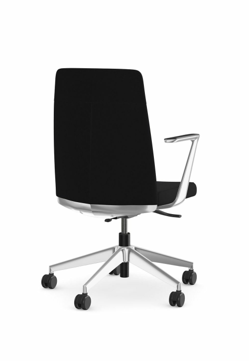 Fotel sędziowski / prokuratorski niski COMET czarny