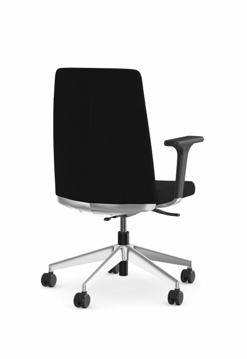 Fotel sędziowski / prokuratorski niski COMET czarny