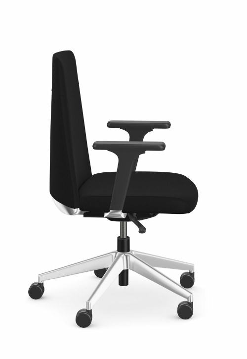 Fotel sędziowski / prokuratorski niski COMET czarny