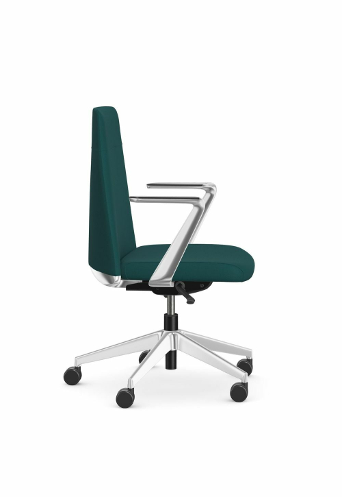 Fotel sędziowski / prokuratorski niski COMET ciemna zieleń