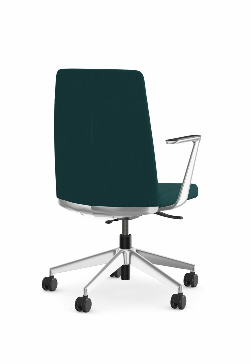 Fotel sędziowski / prokuratorski niski COMET ciemna zieleń