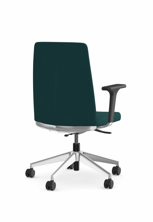 Fotel sędziowski / prokuratorski niski COMET ciemna zieleń