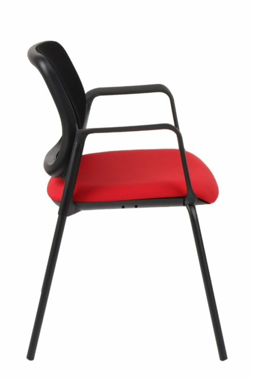 Krzesło konferencyjne Aspen 4L BS Arm black/chrome