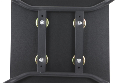 Krzesło WERDI A sklejka laminowana kubełek czarny stelaż czarny