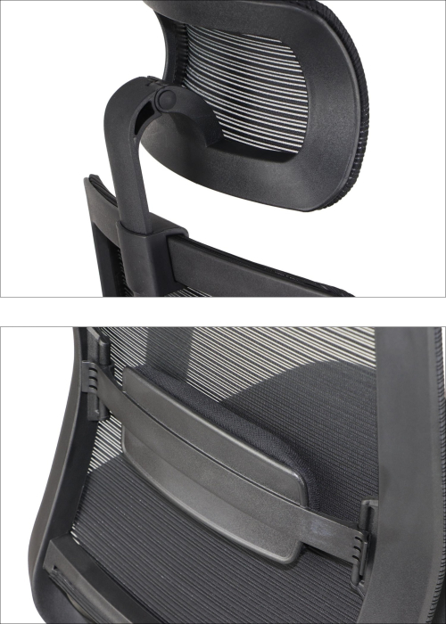 CUTLER 2 Fotel biurowy obrotowy czarny