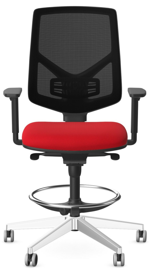 Fotel biurowy BREMEN z podnóżkiem - możliwość wyboru tapicerki