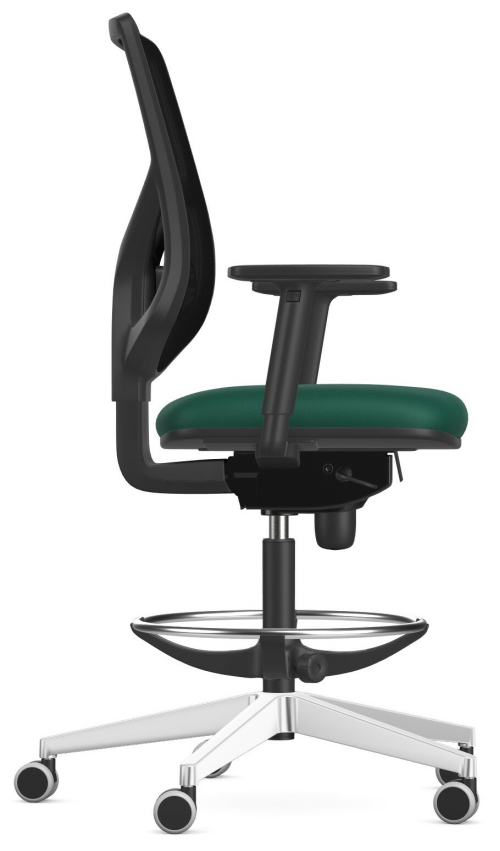 Fotel biurowy BREMEN z podnóżkiem - możliwość wyboru tapicerki