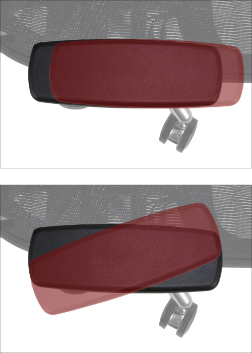 Fotel biurowy obrotowy ErgoNew S1A - 2 siedzisko siatkowe