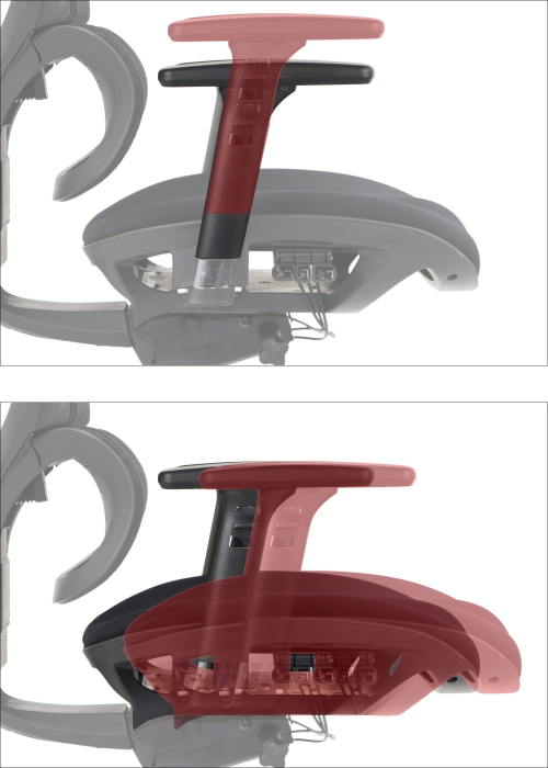 ErgoNew S1A-2 Fotel biurowy obrotowy siedzisko tkaninowe