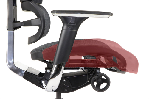 ErgoNew S7-2 Fotel biurowy obrotowy siedzisko siatkowe