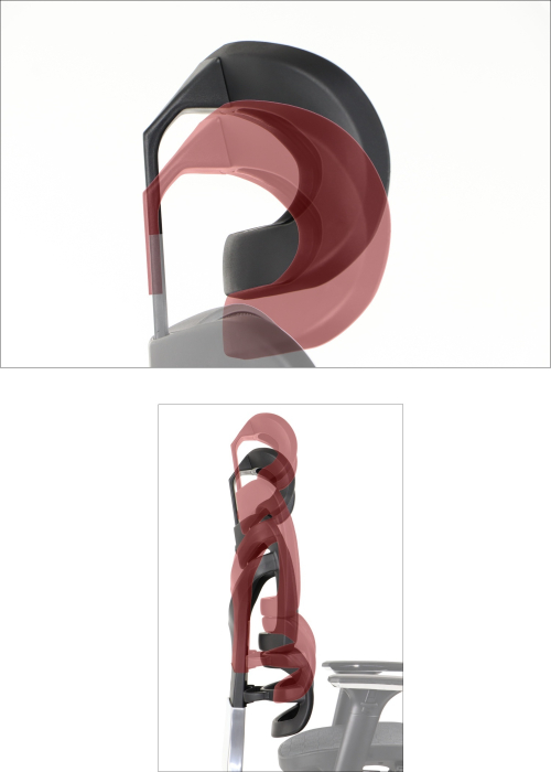 ErgoNew S7-2 Fotel biurowy obrotowy siedzisko siatkowe