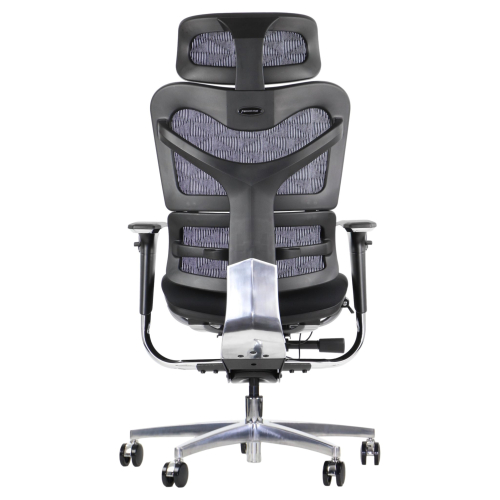 Fotel biurowy obrotowy ErgoNew S7 - 2 siedzisko tkaninowe