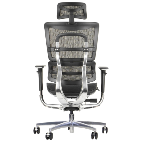 Fotel biurowy obrotowy  ErgoNew S8 / 2 siedzisko siatkowe