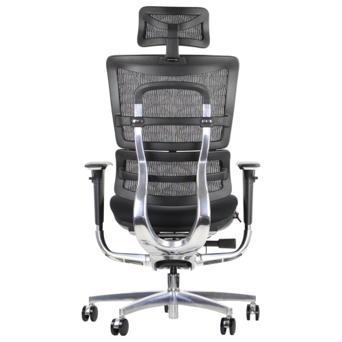 Fotel biurowy obrotowy ErgoNew S8 / 2 siedzisko tkaninowe