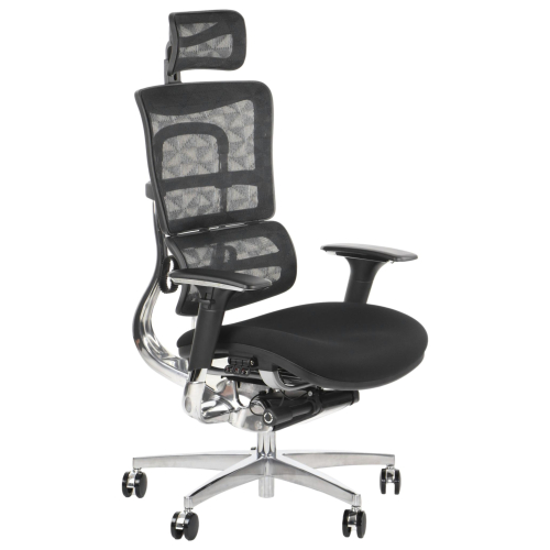 ErgoNew S8-2Fotel biurowy obrotowy siedzisko tkaninowe